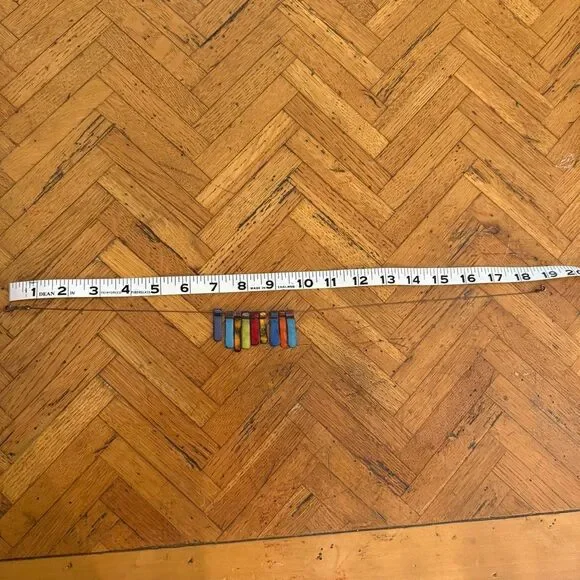 Multicolor Bar Necklace - Picture 5 of 5